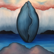 "Between the islands"